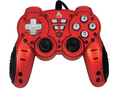 Joypad MIcro Schock - 12 botoes/vibrar CLONE